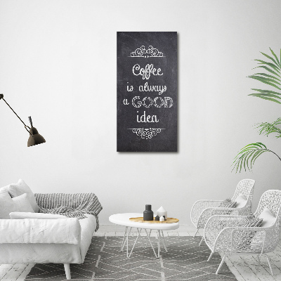 Tablou canvas colaj de cafea