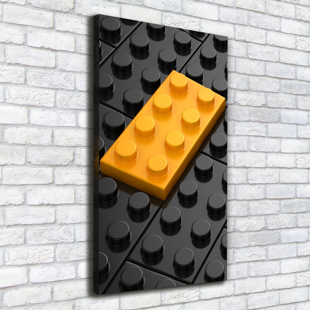 Print pe pânză cărămizi Lego