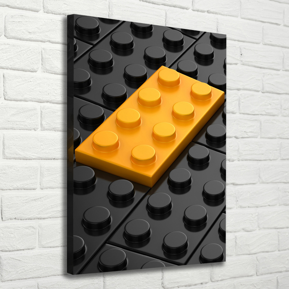 Print pe pânză cărămizi Lego