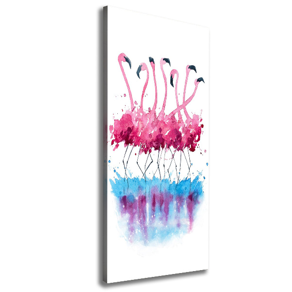 Print pe canvas Flamingos