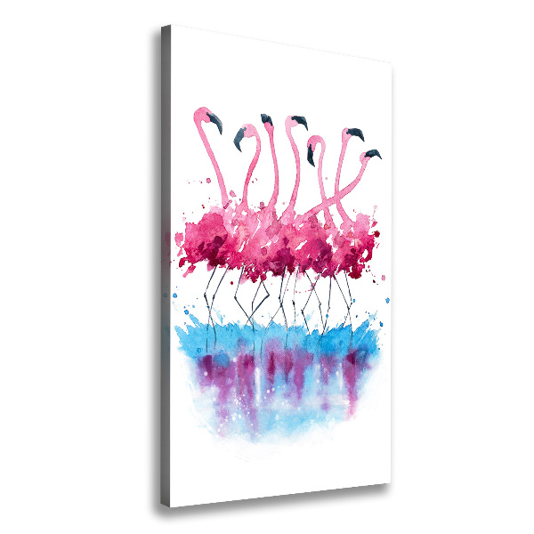 Print pe canvas Flamingos