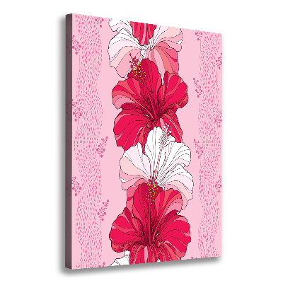 Tablou canvas hibiscus