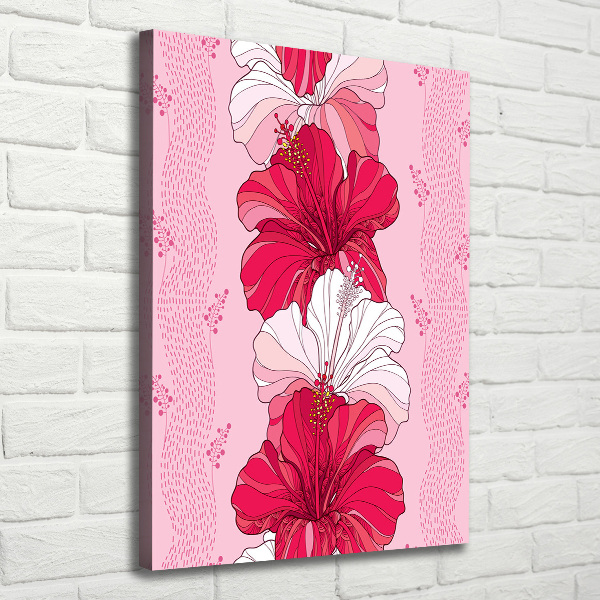 Tablou canvas hibiscus