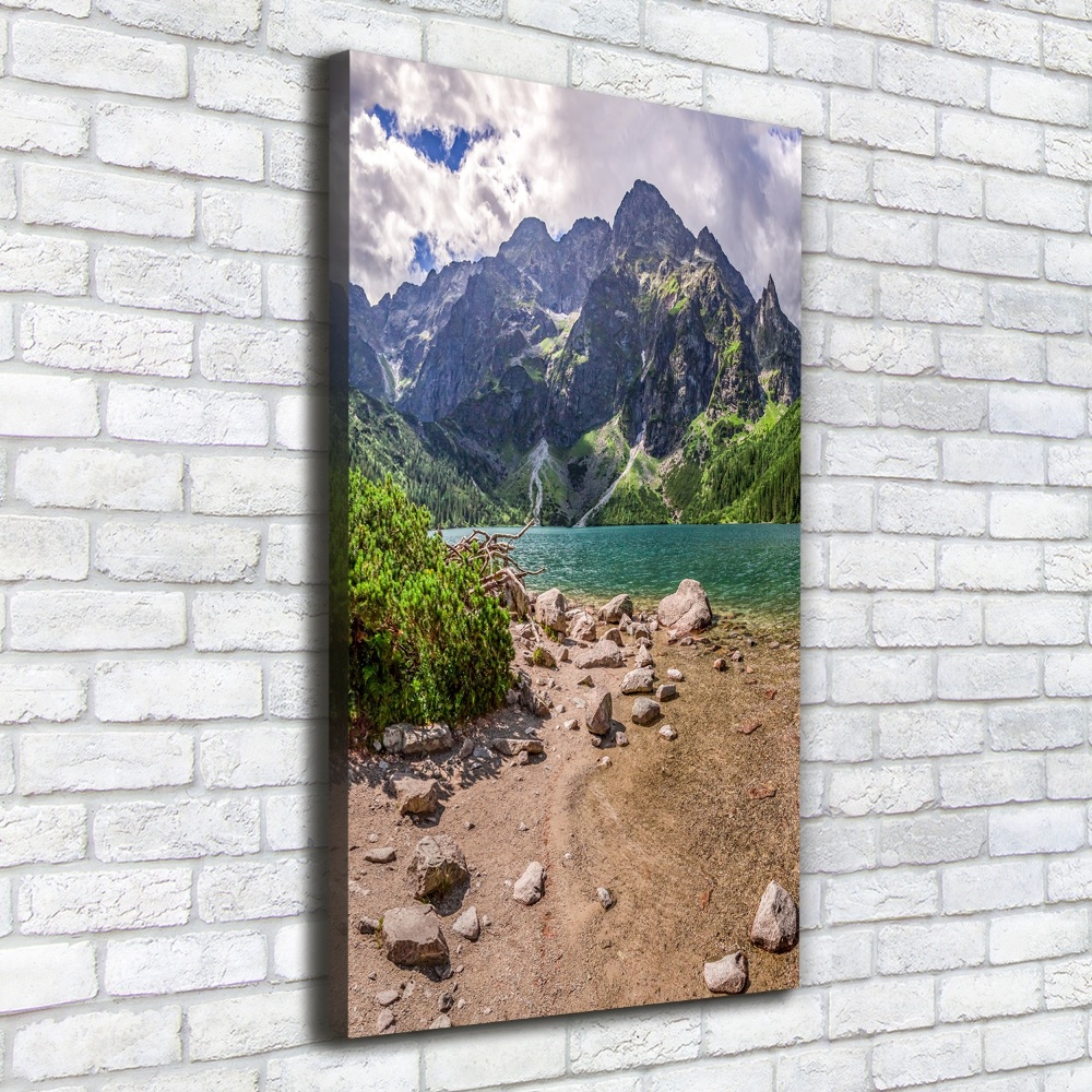 Imprimare tablou canvas Lacul în munți