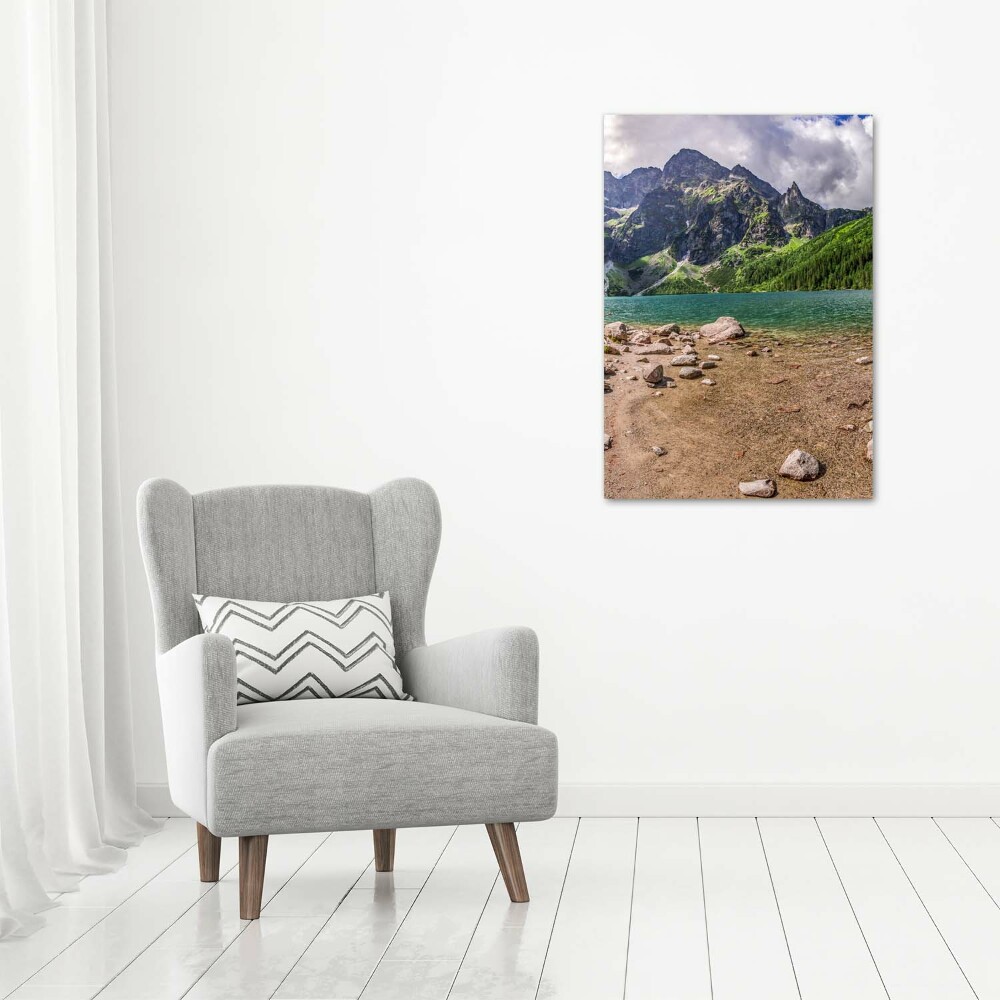 Imprimare tablou canvas Lacul în munți