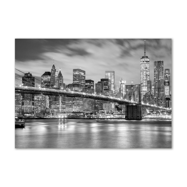 Fotografie imprimată pe sticlă Manhattan New York City