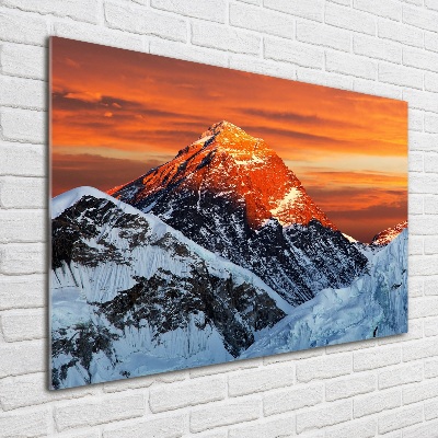 Tablou din Sticlă Summit-ul Everest