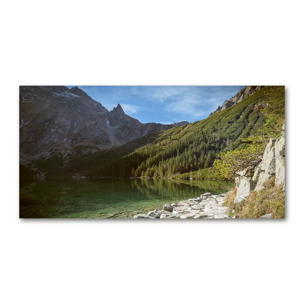 Fotografie imprimată pe sticlă Marine ochi Tatry