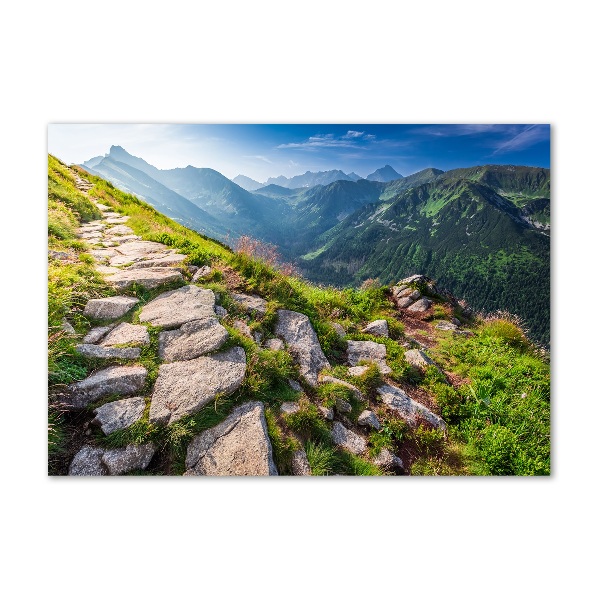 Tablou din Sticlă Sunrise Tatry