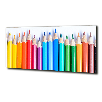 Imagine de sticlă creioane colorate
