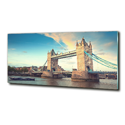 Tablou Printat Pe Sticlă Tower Bridge din Londra