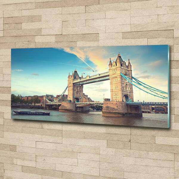 Tablou Printat Pe Sticlă Tower Bridge din Londra