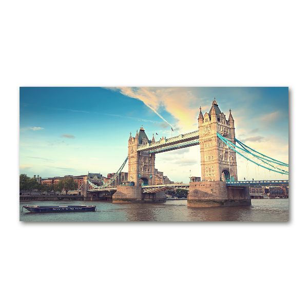 Tablou Printat Pe Sticlă Tower Bridge din Londra