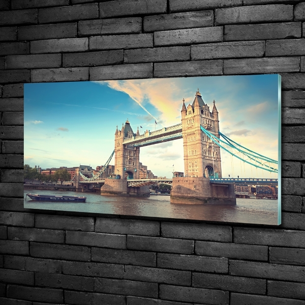 Tablou Printat Pe Sticlă Tower Bridge din Londra