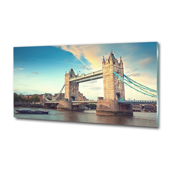 Tablou Printat Pe Sticlă Tower Bridge din Londra