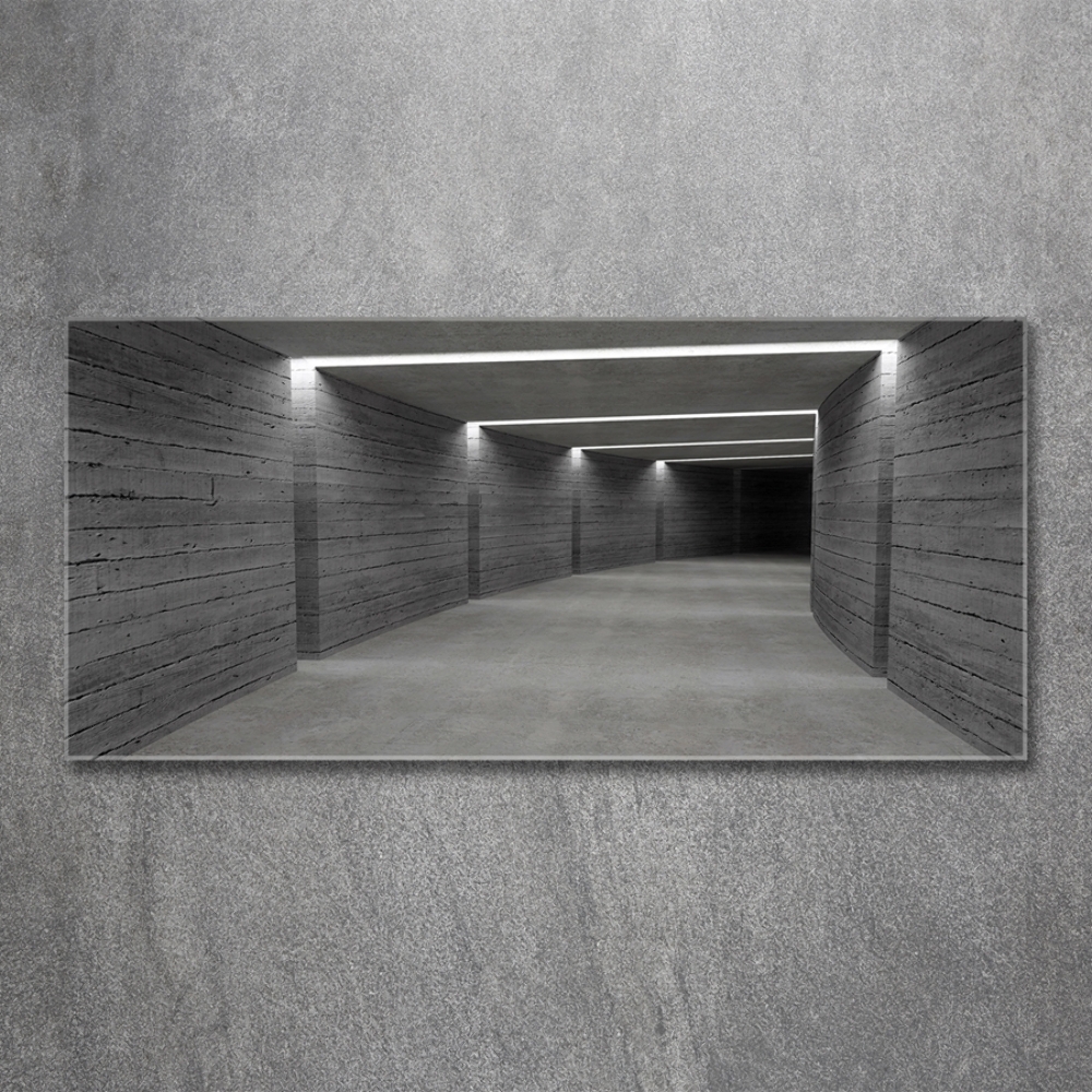Imagine de sticlă Tunelul de beton