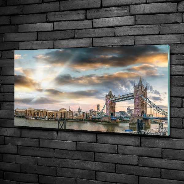 Tablou Printat Pe Sticlă Tower Bridge din Londra