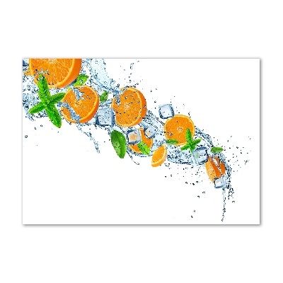 Imagine de sticlă portocale