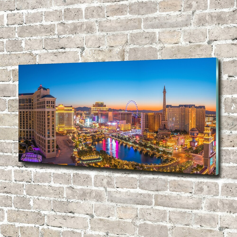 Fotografie imprimată pe sticlă Las Vegas, Statele Unite ale Americii