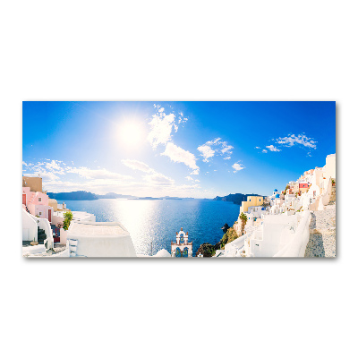 Tablou din Sticlă Santorini, Grecia