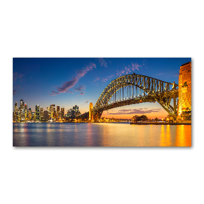 Tablou sticlă Sydney panorama