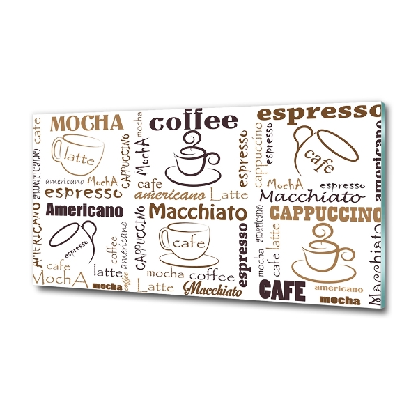 Tablou din Sticlă Timp de cafea