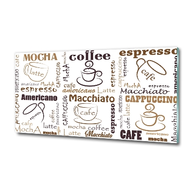 Tablou din Sticlă Timp de cafea