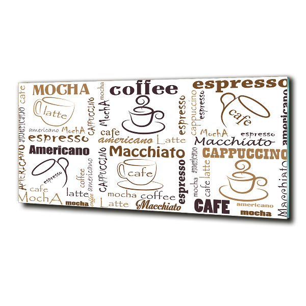 Tablou din Sticlă Timp de cafea