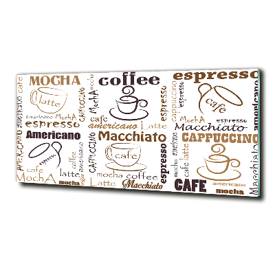 Tablou din Sticlă Timp de cafea