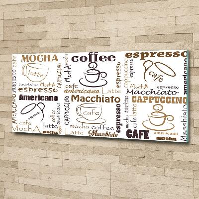 Tablou din Sticlă Timp de cafea