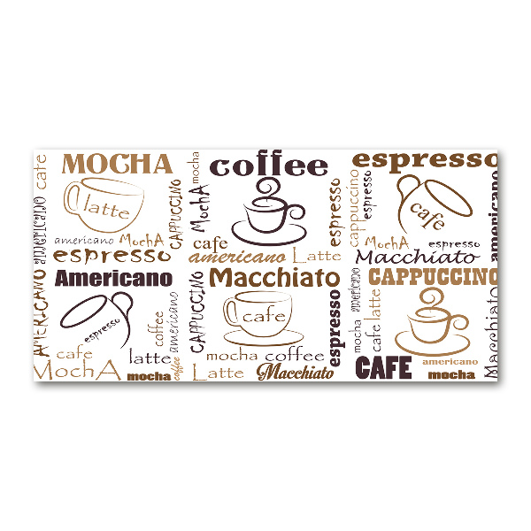 Tablou din Sticlă Timp de cafea
