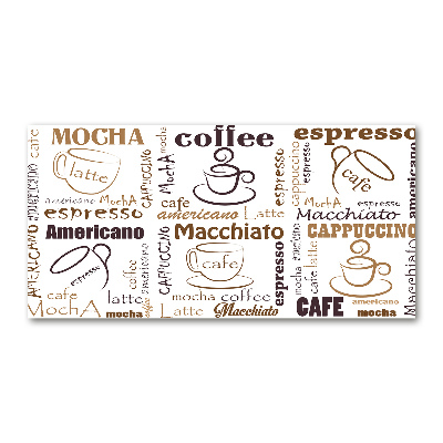 Tablou din Sticlă Timp de cafea