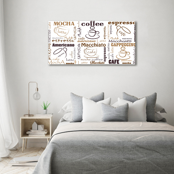 Tablou din Sticlă Timp de cafea