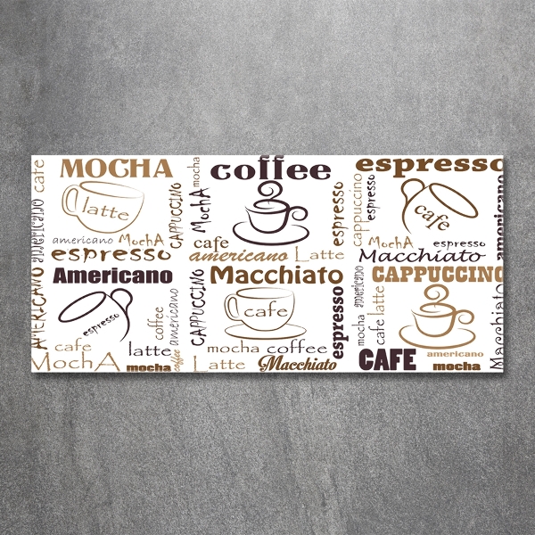 Tablou din Sticlă Timp de cafea