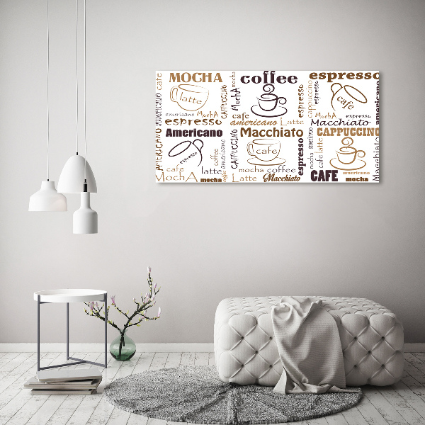 Tablou din Sticlă Timp de cafea