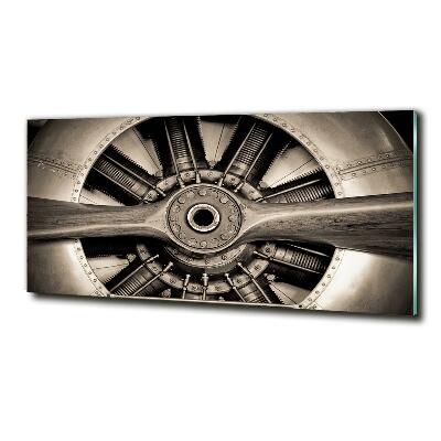 Imagine de sticlă motor de avion