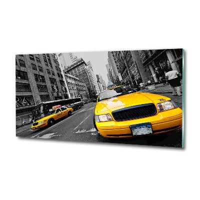 Imagine de sticlă New York taxiuri