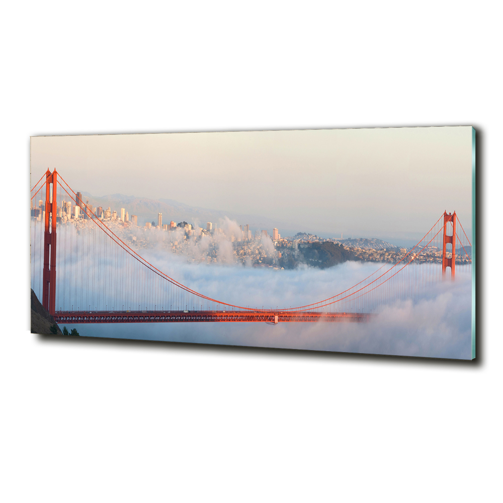 Tablou sticlă Podul din San Francisco