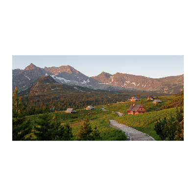 Imagine de sticlă Glade în Munții Tatra