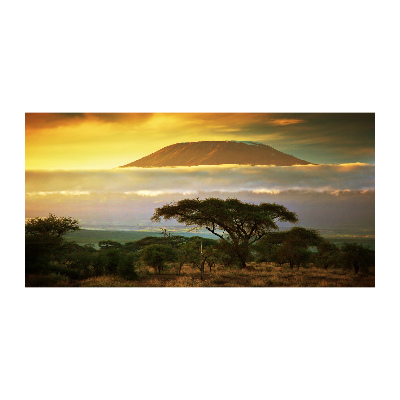 Tablou din Sticlă Kilimanjaro Kenya