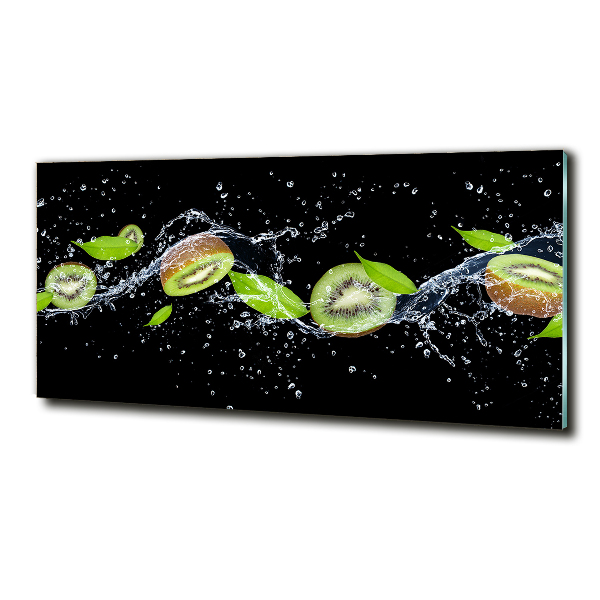 Imagine de sticlă Kiwi si apa
