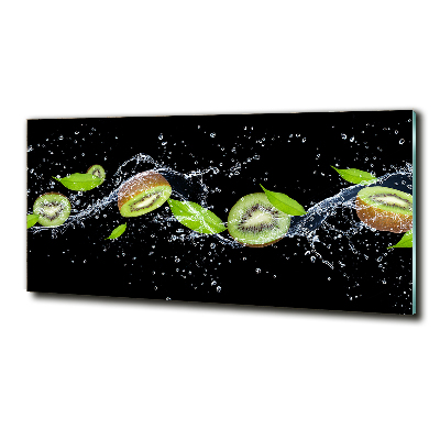 Imagine de sticlă Kiwi si apa