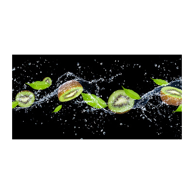 Imagine de sticlă Kiwi si apa