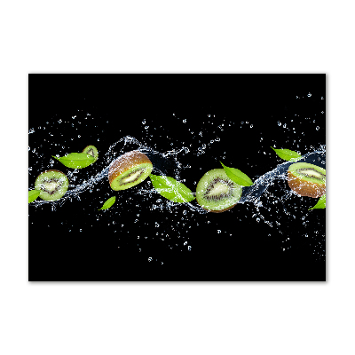 Imagine de sticlă Kiwi si apa
