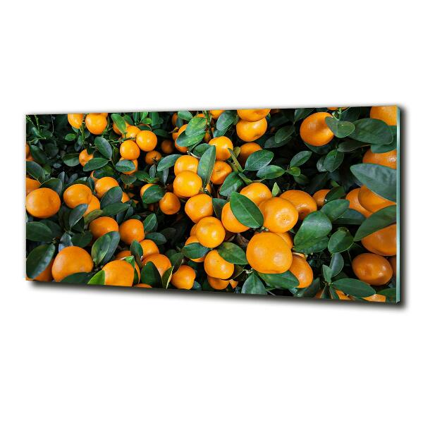 Tablou pe pe sticlă mandarine