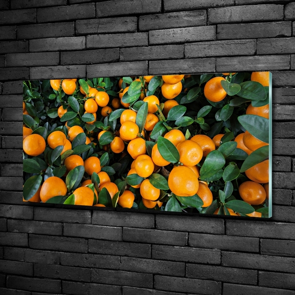 Tablou pe pe sticlă mandarine