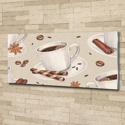 Imagine de sticlă ceașcă de cafea