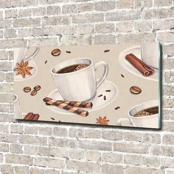 Imagine de sticlă ceașcă de cafea