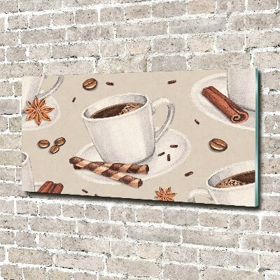 Imagine de sticlă ceașcă de cafea