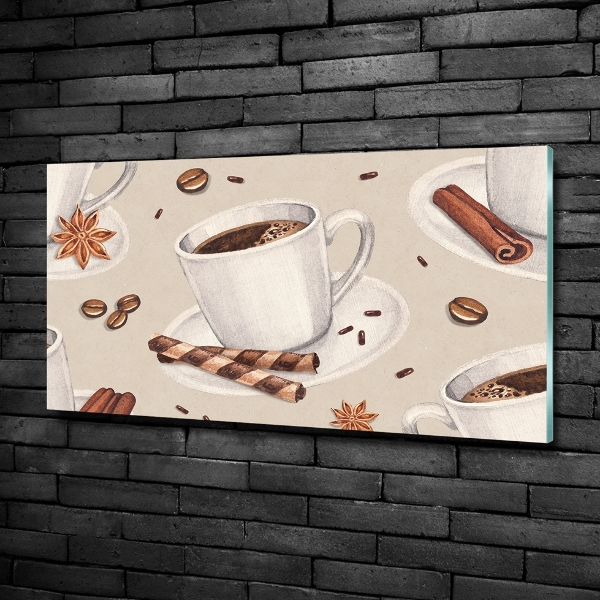 Imagine de sticlă ceașcă de cafea